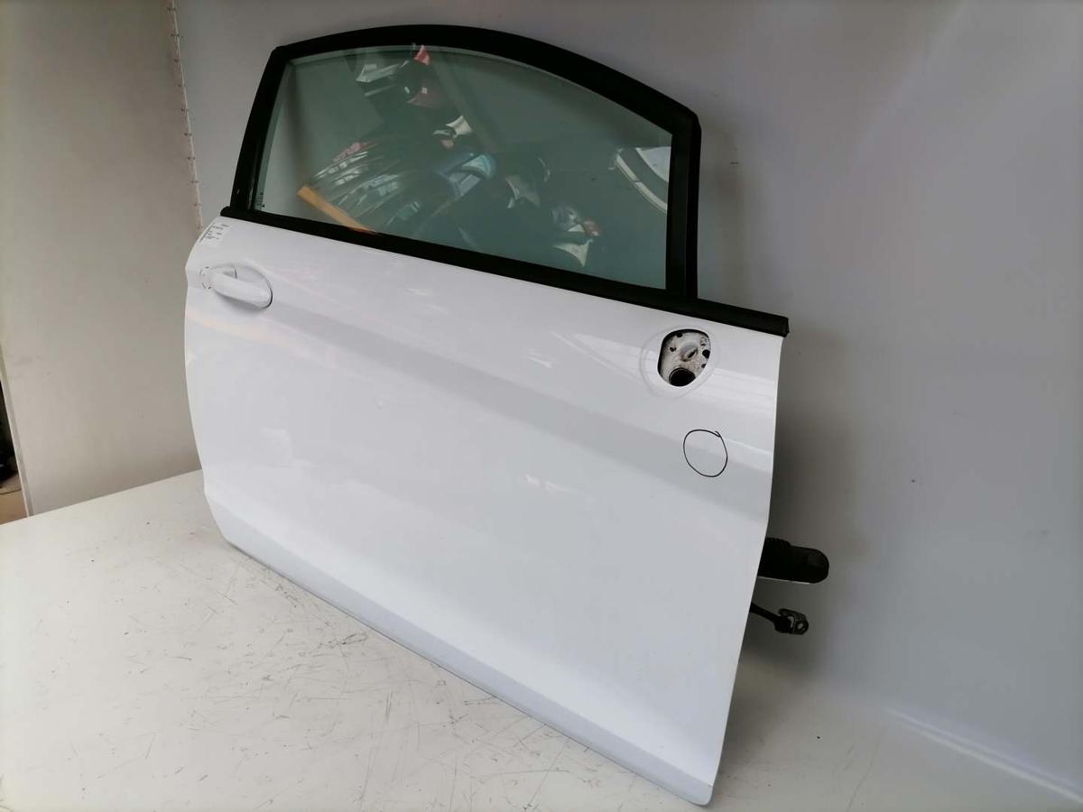 Ford Fiesta JA8 original Tür vorn rechts Fahrertür 3-Türer Frostweiß Bj.2009